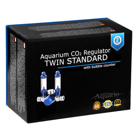 Aquario BLUE TWIN Standard - reduktor dwuwylotowy Aquario Aquario BLUE TWIN Standard - reduktor dwuwylotowy Aquario