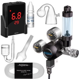 Aquario Exclusive 2.0 - zestaw CO2 z elektrozaworem i komputerem pH Aquario