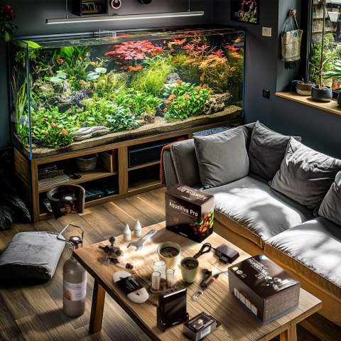 Aquario Exclusive 2.0 - zestaw CO2 z elektrozaworem i komputerem pH + butla 2l Aquario Aquario Exclusive 2.0 - zestaw CO2 z elektrozaworem i komputerem pH + butla 2l Aquario