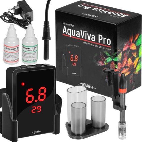 Aquario Exclusive 2.0 - zestaw CO2 z elektrozaworem i komputerem pH + butla 2l Aquario Aquario Exclusive 2.0 - zestaw CO2 z elektrozaworem i komputerem pH + butla 2l Aquario