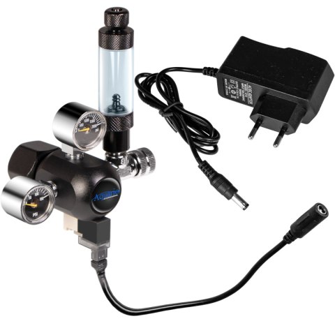 Aquario Exclusive 2.0 - zestaw CO2 z elektrozaworem i komputerem pH + butla 2l Aquario Aquario Exclusive 2.0 - zestaw CO2 z elektrozaworem i komputerem pH + butla 2l Aquario