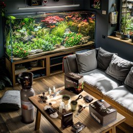 Aquario Exclusive 2.0 - zestaw CO2 z elektrozaworem i komputerem pH + butla 5l Aquario