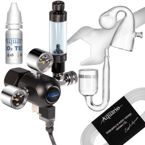 Aquario Professional 2.0 - zestaw CO2 z elektrozaworem Aquario Aquario Professional 2.0 - zestaw CO2 z elektrozaworem Aquario