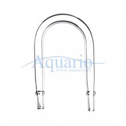 Szklane kolanko U Aquario 6mm Aquario