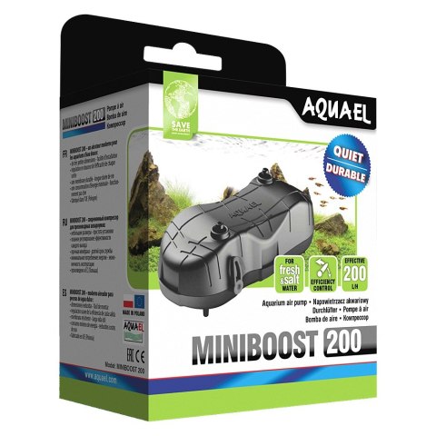 AQUAEL MINIBOOST 200 - miniaturowy napowietrzacz Aquael AQUAEL MINIBOOST 200 - miniaturowy napowietrzacz Aquael