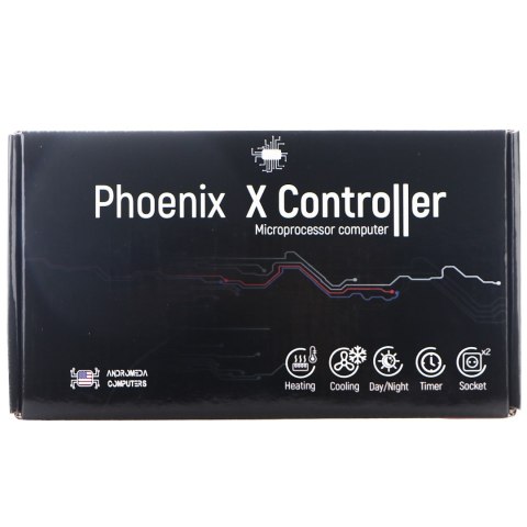 Andromeda Computers Phoenix X Controller - termostat i programator Andromeda Computers Andromeda Computers Phoenix X Controller - termostat i programator Andromeda Computers