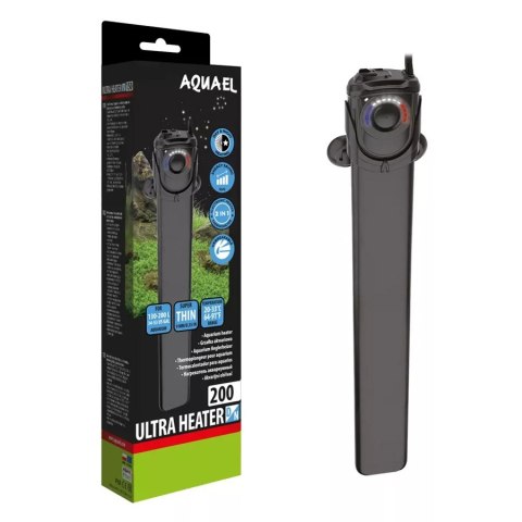 Aquael Ultra Heater D&N 200W - grzałka do akwarium Aquael