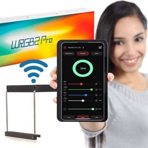 Chihiros WRGB II 120 PRO - lampa LED Bluetooth 120 - 140 cm Chihiros Chihiros WRGB II 120 PRO - lampa LED Bluetooth 120 - 140 cm Chihiros