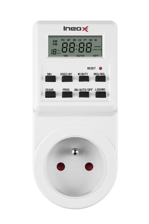 Ineox PC-01 - programator elektroniczny LCD Inny Ineox PC-01 - programator elektroniczny LCD Inny