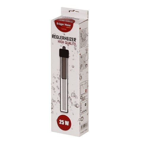 Kruger Meier Reglerheizer 25W - grzałka z termostatem do akwarium Kruger Meier Kruger Meier Reglerheizer 25W - grzałka z termostatem do akwarium Kruger Meier