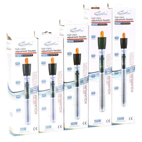 LansenFish LS Heater 50W - grzałka z termostatem do akwarium 20l - 50l Lansenfish LansenFish LS Heater 50W - grzałka z termostatem do akwarium 20l - 50l Lansenfish