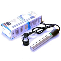 LansenFish Steel Heater 50W - stalowa grzałka z termostatem do akwarium 20l - 50l Lansenfish