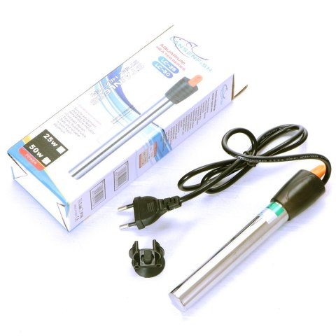 LansenFish Steel Heater 50W - stalowa grzałka z termostatem do akwarium 20l - 50l Lansenfish LansenFish Steel Heater 50W - stalowa grzałka z termostatem do akwarium 20l - 50l Lansenfish