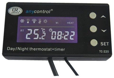 Ringder TC-220 Termostat z programatorem Ringder Ringder TC-220 Termostat z programatorem Ringder