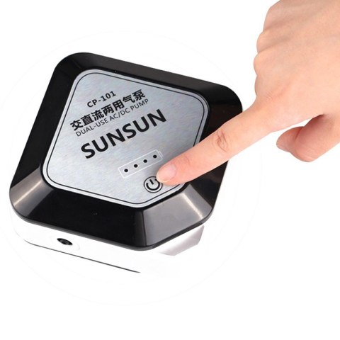 SunSun AC/DC AirPump - napowietrzacz bateryjny i 220V SunSun SunSun AC/DC AirPump - napowietrzacz bateryjny i 220V SunSun