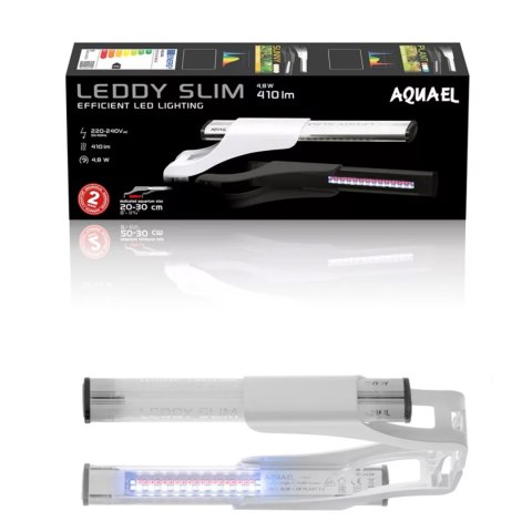 Aquael LEDDY SLIM 4,8W PLANT 2.0 biały - oświetlenie LED Aquael Aquael LEDDY SLIM 4,8W PLANT 2.0 biały - oświetlenie LED Aquael