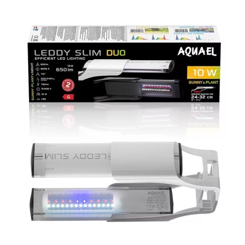 Aquael Leddy Slim Duo 10W Sunny Plant - lampa LED biała Aquael