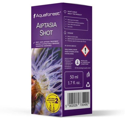 Aquaforest Aiptasia Shot 50ml - Preparat do zwalczania Aiptasii Aquaforest