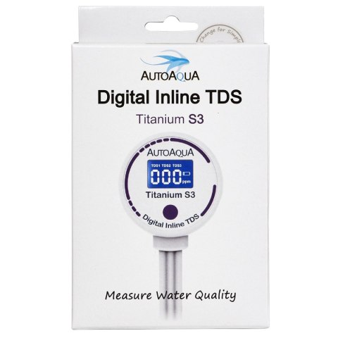 AutoAqua Inline TDS S3 - TDS liniowy potrójny AutoAqua AutoAqua Inline TDS S3 - TDS liniowy potrójny AutoAqua
