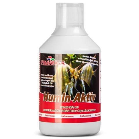 Femanga Humin Aktiv 500ml - preparat wspomagający zdrowie ryb Femanga
