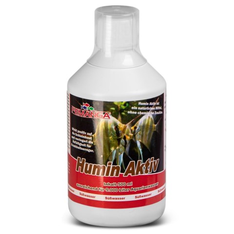 Femanga Humin Aktiv 500ml - preparat wspomagający zdrowie ryb Femanga Femanga Humin Aktiv 500ml - preparat wspomagający zdrowie ryb Femanga