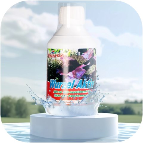 Femanga Wurzel Aktiv 250 ml - preparat na ślimaki w akwarium Femanga Femanga Wurzel Aktiv 250 ml - preparat na ślimaki w akwarium Femanga