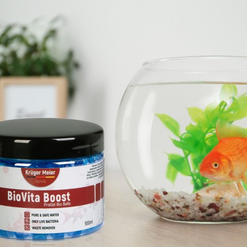 Kruger Meier BioVita Boost - bakterie w żelowych kulkach do akwarium Kruger Meier Kruger Meier BioVita Boost - bakterie w żelowych kulkach do akwarium Kruger Meier