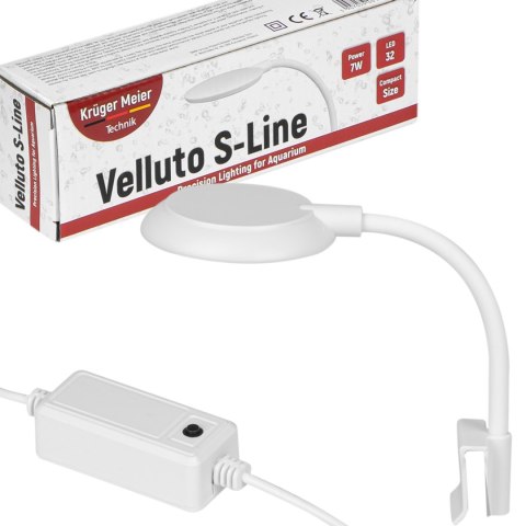 Kruger Meier Velluto S-Line - lampa LED do akwarium 10l - 40l Kruger Meier