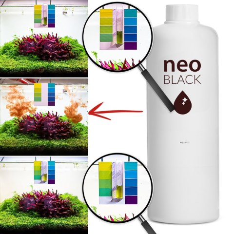 Neo Black 1000ml - "czarne wody" obniża pH + pierwiastki śladowe NEO MEDIA Neo Black 1000ml - "czarne wody" obniża pH + pierwiastki śladowe NEO MEDIA