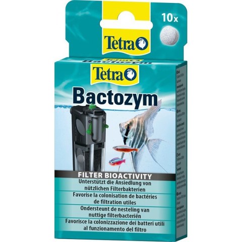 Tetra Bactozym 10 - szczepy bakterii do filtra Tetra Tetra Bactozym 10 - szczepy bakterii do filtra Tetra