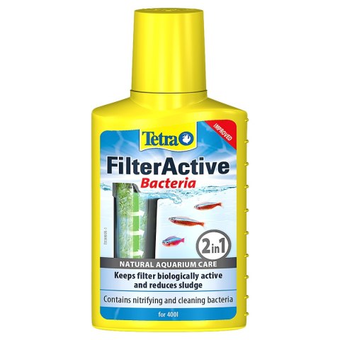 Tetra FilterActive Bacteria 250ml - żywe biologiczne bakterie do akwarium Tetra