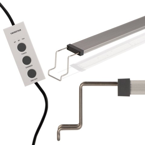 Twinstar Light 120B II - lampa LED 120cm ze sterownikiem Twinstar Twinstar Light 120B II - lampa LED 120cm ze sterownikiem Twinstar