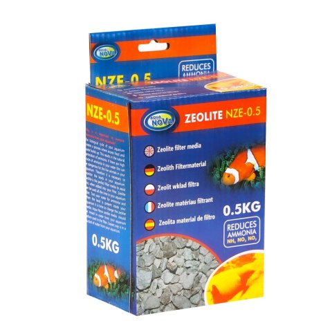 Aqua Nova Zeolite NZE-0.5 - zeolit wkład filtra 0,5kg Aqua Nova Aqua Nova Zeolite NZE-0.5 - zeolit wkład filtra 0,5kg Aqua Nova