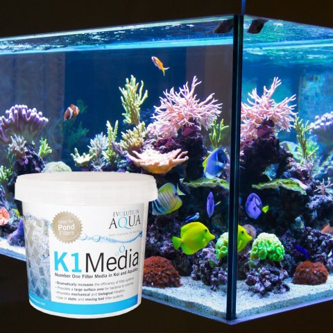 Evolution Aqua K1 Media 3l - ruchomy wkład filtracyjny "Kaldnes" Evolution Evolution Aqua K1 Media 3l - ruchomy wkład filtracyjny "Kaldnes" Evolution