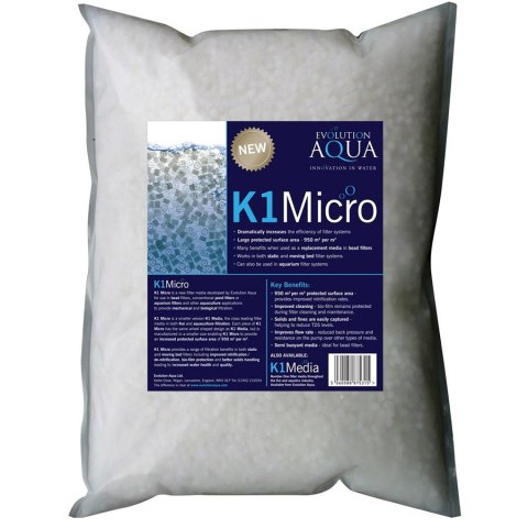 Evolution Aqua K1 Micro 25l - ruchomy wkład filtracyjny "Kaldnes" Evolution