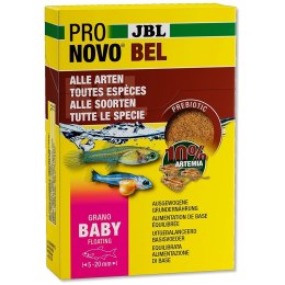 JBL Pronovo Bel Grano Baby 3x10ml - pokarm w proszku dla młodych ryb JBL
