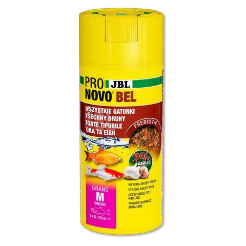 JBL Pronovo Bel Grano M 250ml - pokarm w granulacie dla ryb JBL