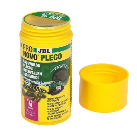 JBL Pronovo Pleco Wafer M 100ml - pokarm dla glonojadów roślinożernych JBL JBL Pronovo Pleco Wafer M 100ml - pokarm dla glonojadów roślinożernych JBL