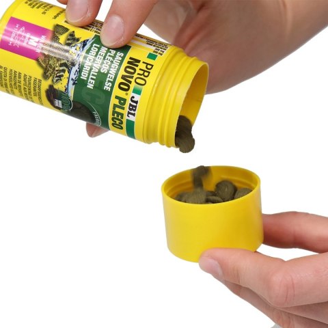 JBL Pronovo Pleco Wafer M 100ml - pokarm dla glonojadów roślinożernych JBL JBL Pronovo Pleco Wafer M 100ml - pokarm dla glonojadów roślinożernych JBL