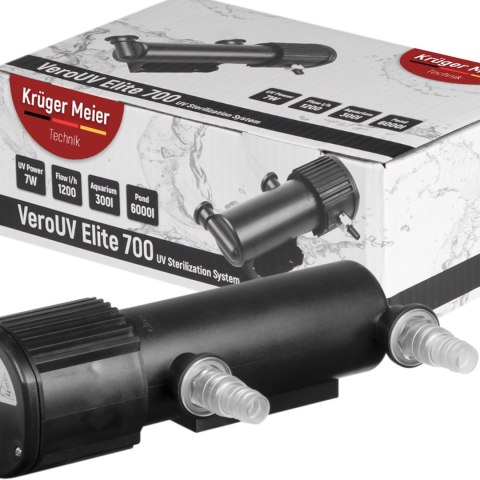 Kruger Meier VeroUV Elite 700 - sterylizator UV 7W Kruger Meier Kruger Meier VeroUV Elite 700 - sterylizator UV 7W Kruger Meier