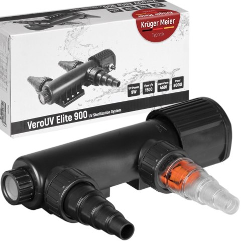 Kruger Meier VeroUV Elite 900 - sterylizator UV 9W Kruger Meier