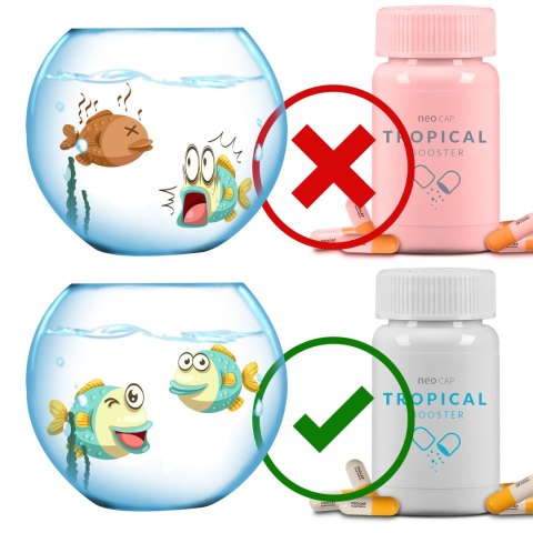 Neo Cap Tropical Booster - 20 kapsułek pożywka dla bakterii i czyszczenie wody NEO MEDIA Neo Cap Tropical Booster - 20 kapsułek pożywka dla bakterii i czyszczenie wody NEO MEDIA