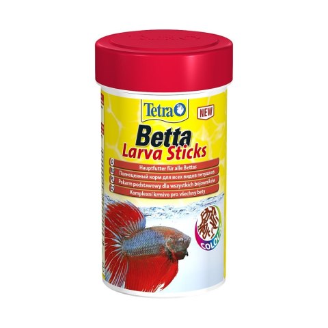 Tetra Betta Larva Sticks 100ml - pałeczki pokarm dla bojownika Tetra
