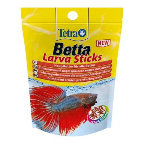 Tetra Betta Larva Sticks 5g - odżywczy pokarm dla bojowników Tetra