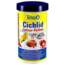 Tetra Cichlid Colour Pellets 500ml - pokarm poprawiający wybarwienie ryb Tetra