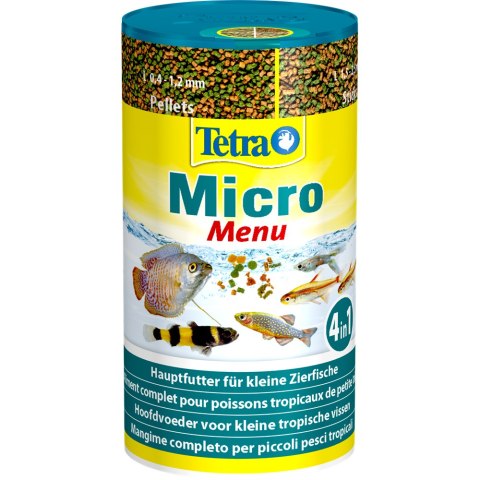 Tetra Micro Menu 100ml - zestaw pokarmów 4 w 1 Tetra