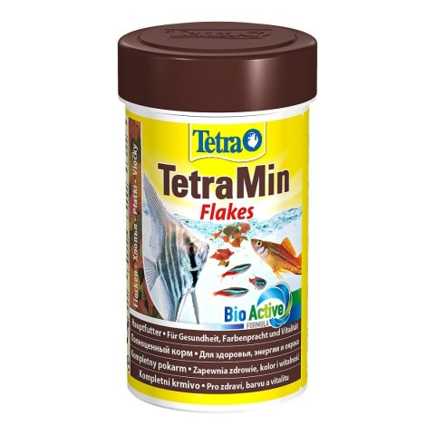 Tetra Min Flakes 100ml - pokarm w płatkach dla ryb Tetra