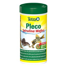 Tetra Pleco Spirulina Wafers 250ml - pokarm dla roślinożernych ryb dennych Tetra