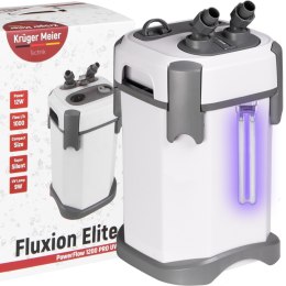Kruger Meier Fluxion Elite 1200 UVC PRO - filtr zewnętrzny z lampą UV do akwarium 100 - 250 litrów Kruger Meier