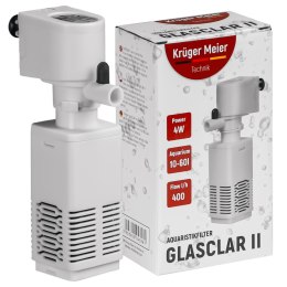 Kruger Meier Glasclar II - filtr wewnętrzny 400l/h Kruger Meier
